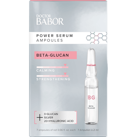 dr babor serum ampoules betaglucan  by  dr babor
