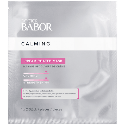 dr babor calming cream coated mask