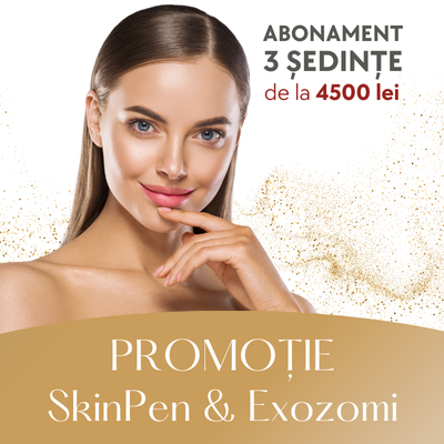 3 ședințe SkinPen & Exozomi față & gât